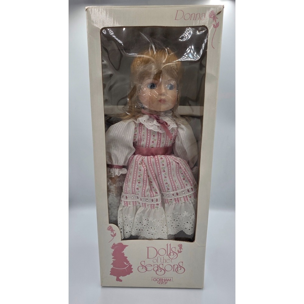 Vintage Gorham Donna‎ Porcelain Dolls of the Seasons Limited Ed. Number 816/2500
